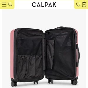 CALPAK 28.5” Evry Large Spinner Suitcase in Rose Pink • brand new unused w tags